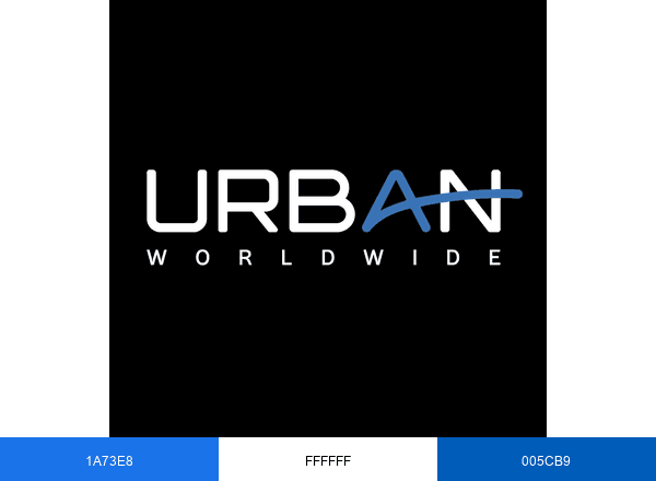 Urban Worldwide brand color palette