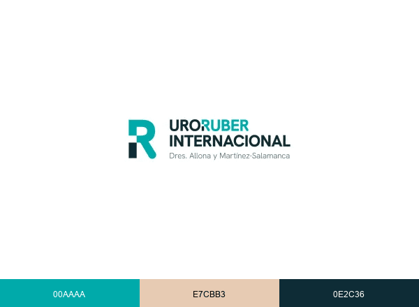 Urologiaruber brand color palette