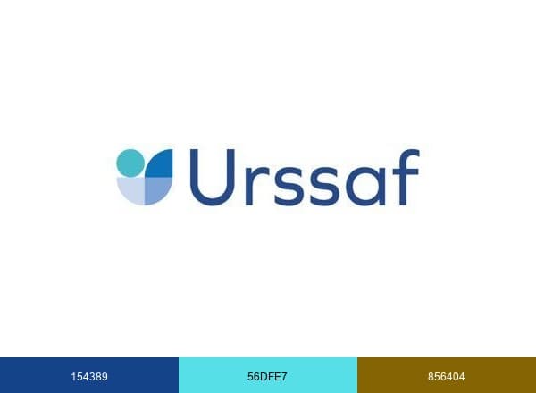 Urssaf Caisse nationale brand color palette