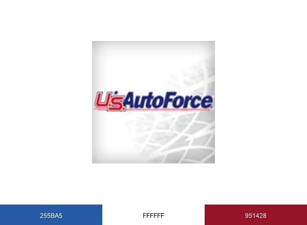U.S. AutoForce brand color palette