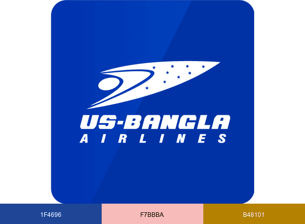 US-Bangla Airlines brand color palette