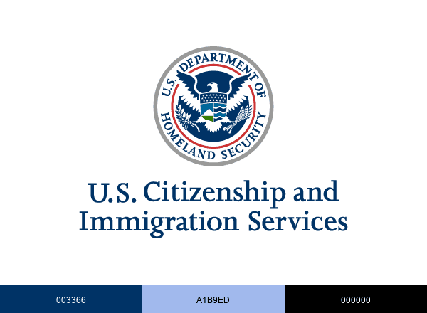 USCIS brand color palette