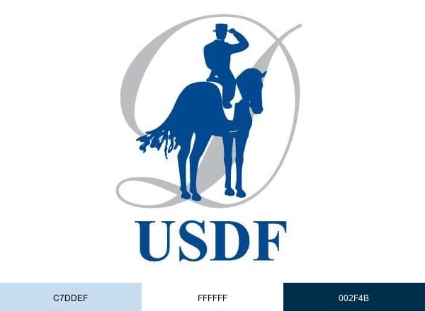 USDF Official brand color palette