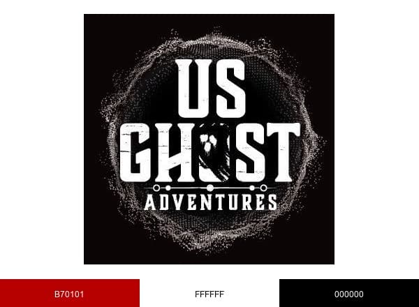 US Ghost Adventures brand color palette