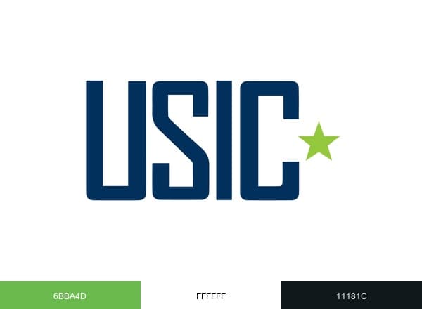 USIC brand color palette