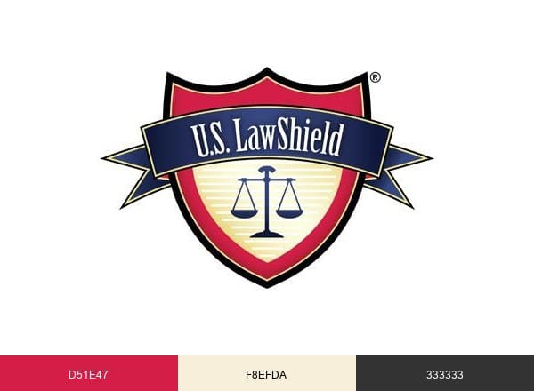 U.S. LawShield brand color palette
