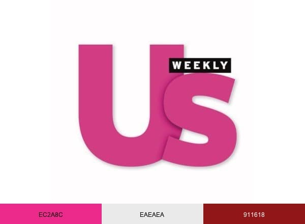 Us Weekly brand color palette