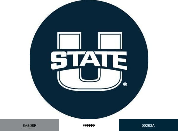 USU Men's Hoops brand color palette