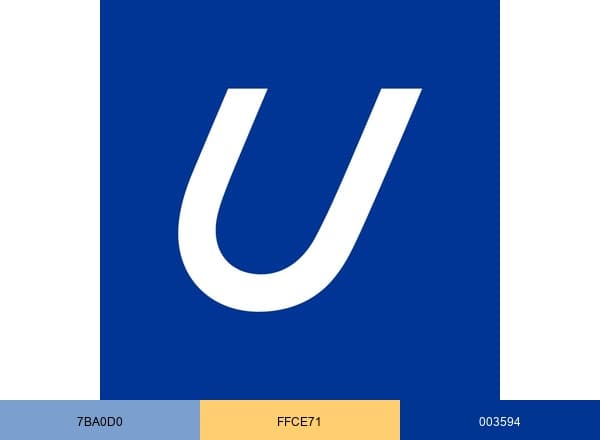 Utair brand color palette