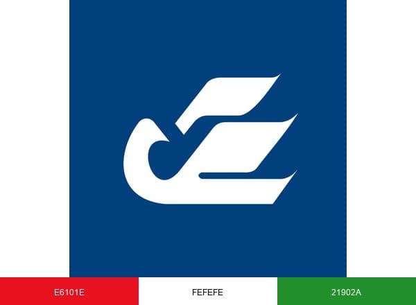 Uzbekistan Airways brand color palette