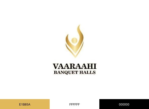 Vaaraahi Banquet Halls brand color palette