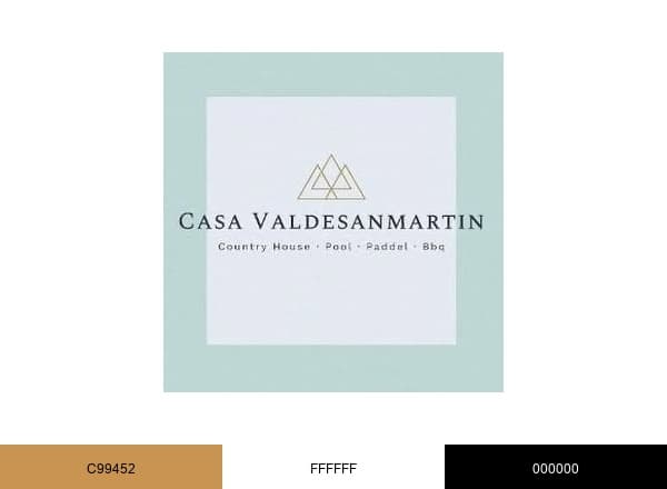 Casa Valdesanmartin brand color palette