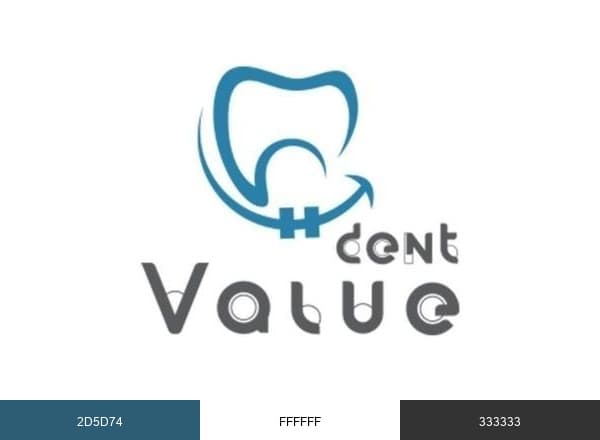 Value Dent brand color palette