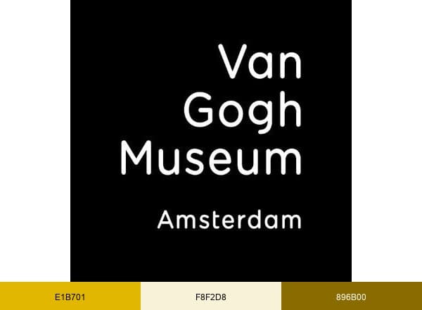 Van Gogh Museum brand color palette
