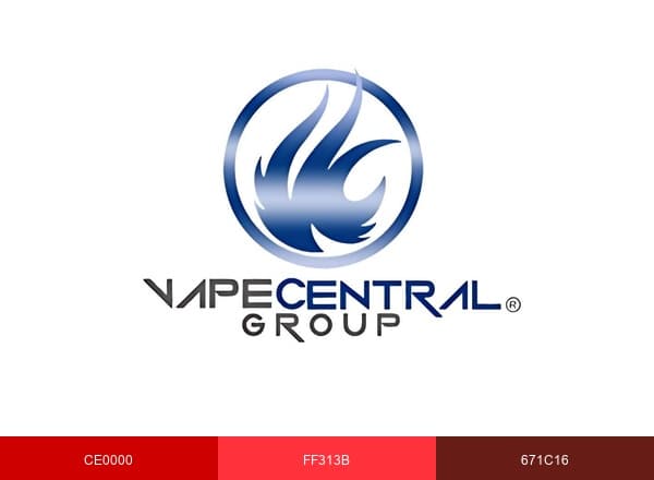 Vape Central Group brand color palette