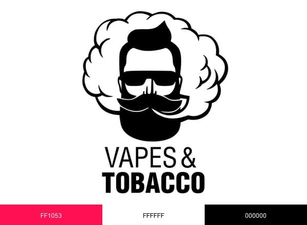 Vapes and Tobacco brand color palette