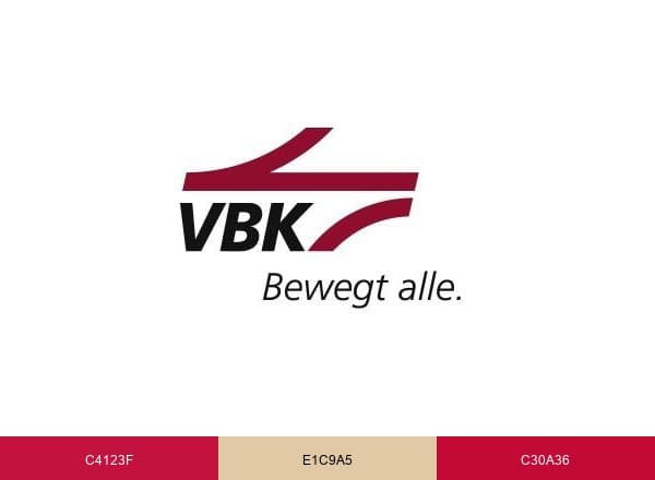 VBK. Bewegt alle. brand color palette