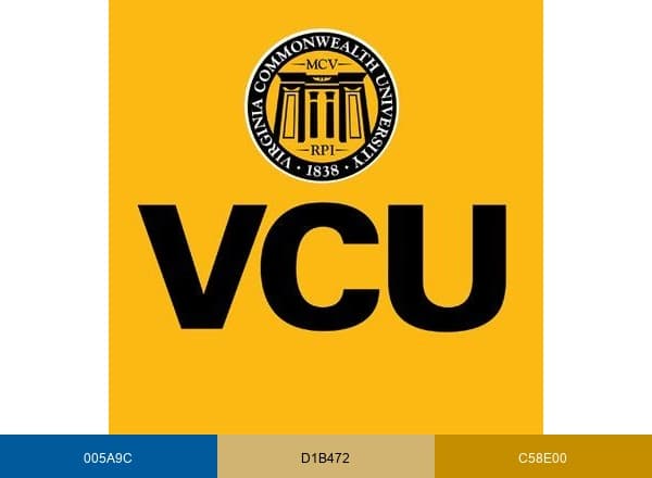 VCU brand color palette
