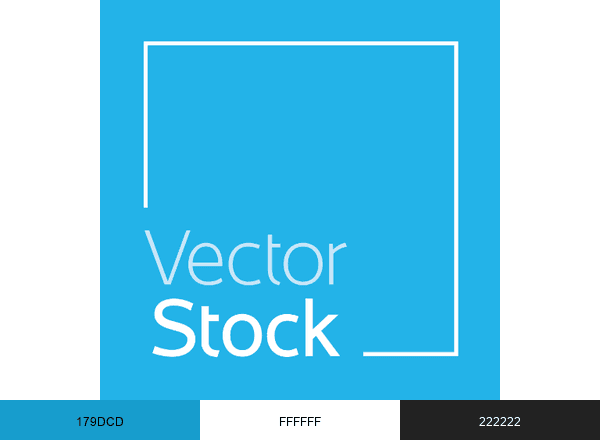 VectorStock brand color palette
