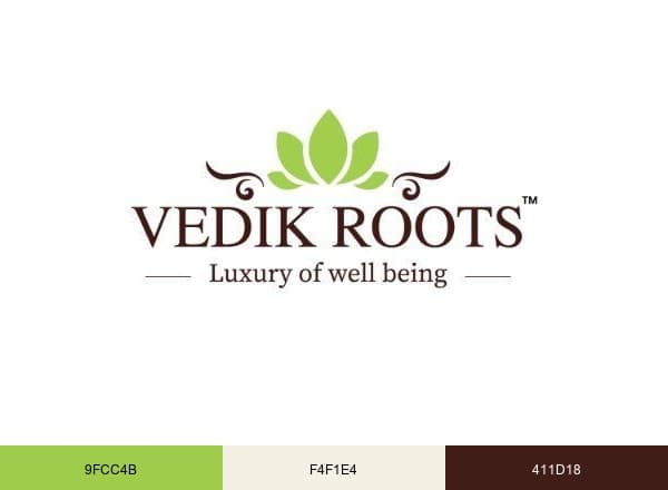 Vedikroots brand color palette