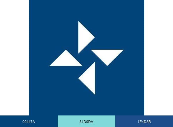 Veðurstofa Íslands brand color palette