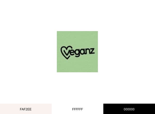 Veganz brand color palette