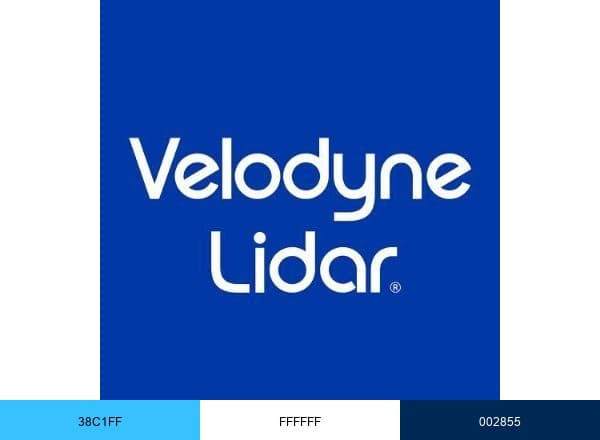 Velodyne Lidar brand color palette