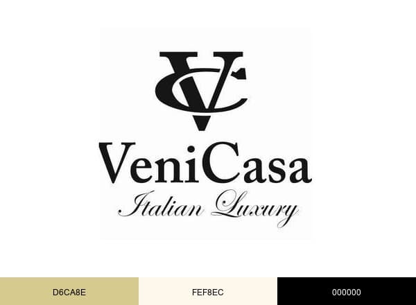 Venicasa brand color palette