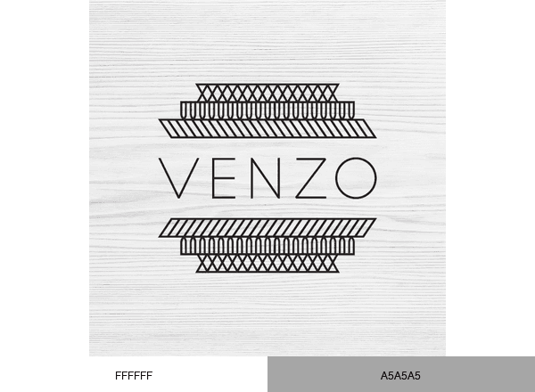 Venzo Wood brand color palette
