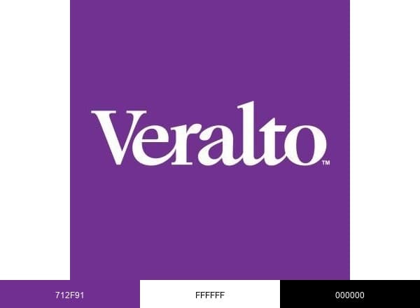 Veralto brand color palette