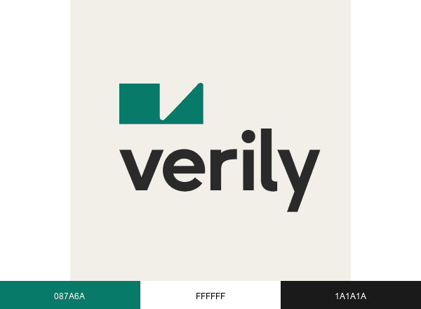Verily brand color palette