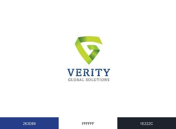 Verity Global Solutions brand color palette