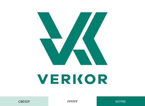 Verkor brand color palette