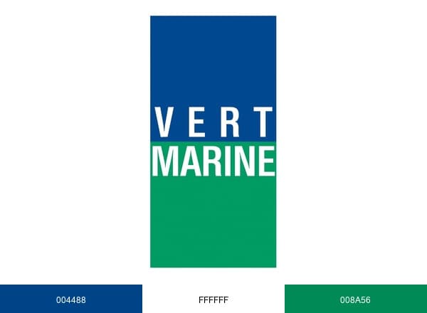 VERT MARINE brand color palette