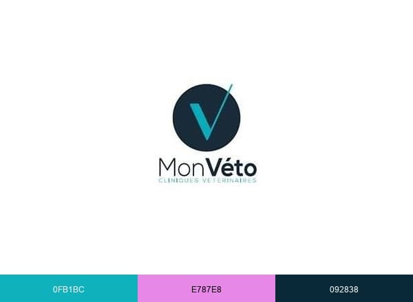 Mon Véto brand color palette