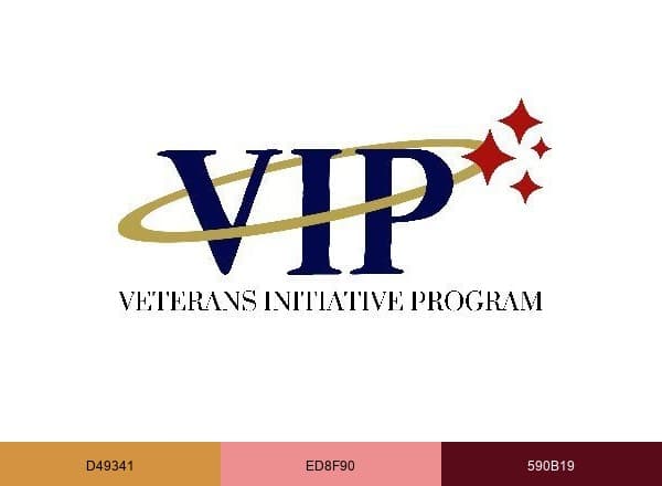 VIP Info brand color palette