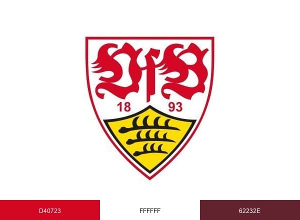 VfB Stuttgart 1893 brand color palette