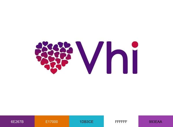Vhi brand color palette