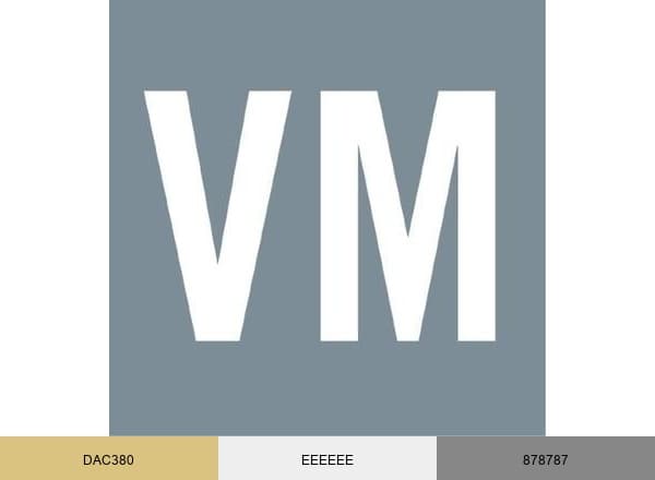 Victoria Miro brand color palette