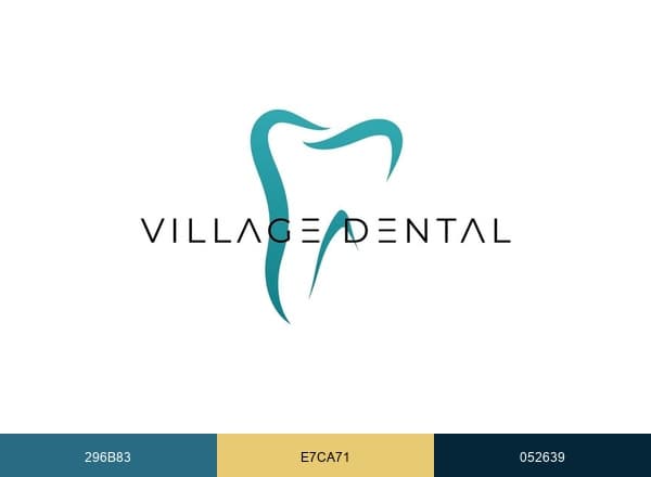 Village Dental | Greenwood Village CO brand color palette