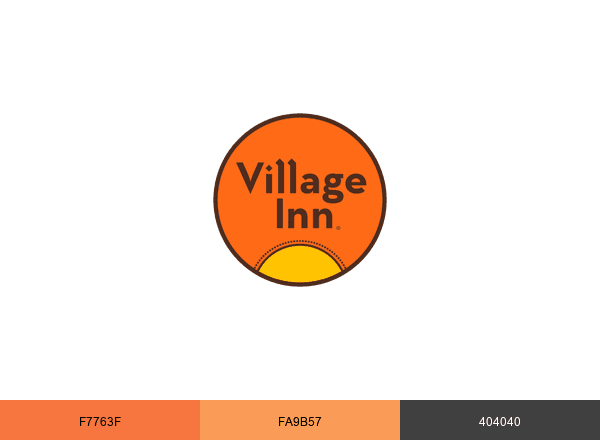 Village Inn brand color palette