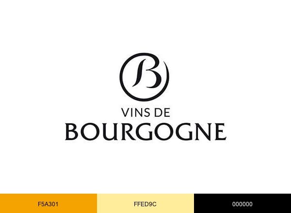 Vins de Bourgogne brand color palette