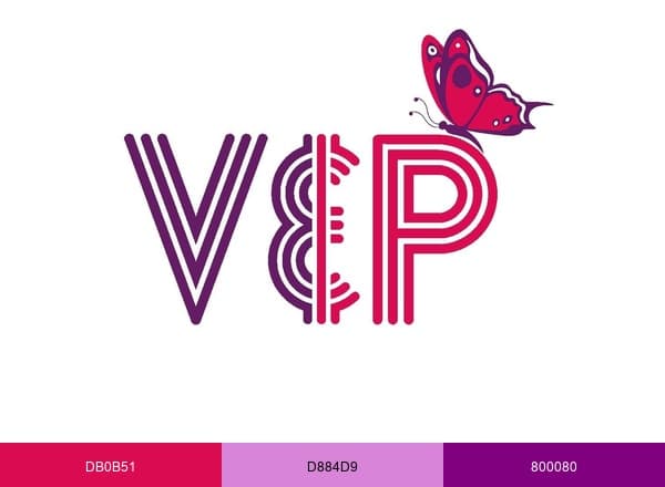 Violet & Purple Designer Fashion Jewellery brand color palette