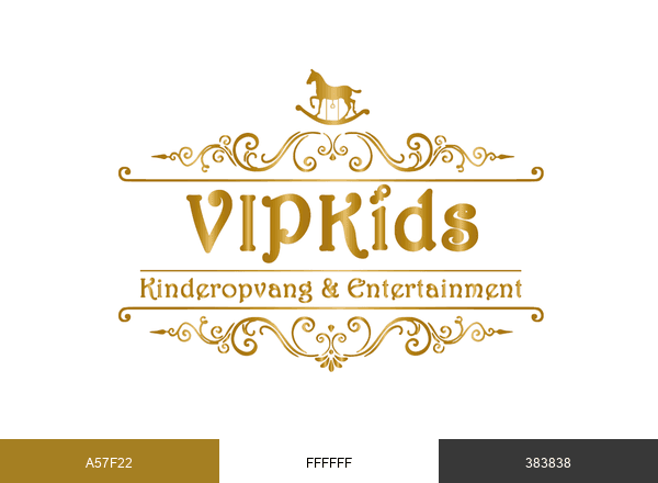 VIPKids brand color palette