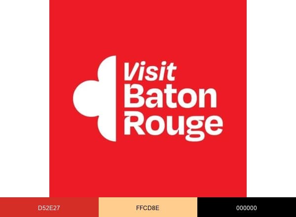 Visit Baton Rouge brand color palette