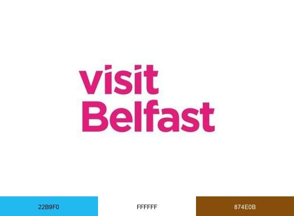 Visit Belfast brand color palette
