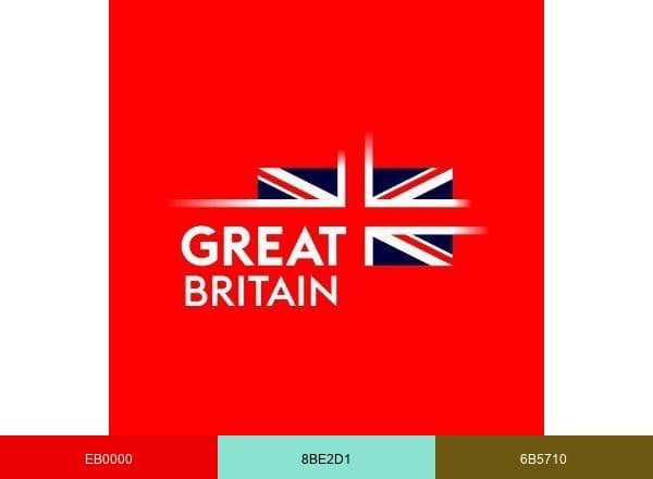 VisitBritain 🇬🇧 brand color palette