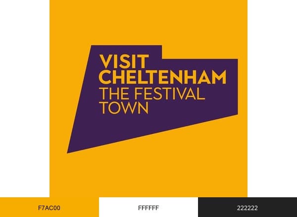 Visit Cheltenham brand color palette