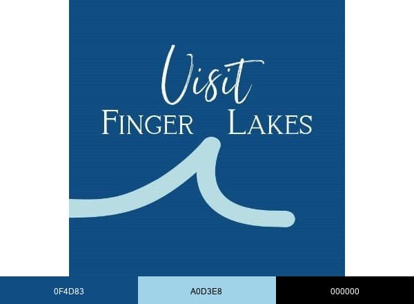 Visit Finger Lakes brand color palette