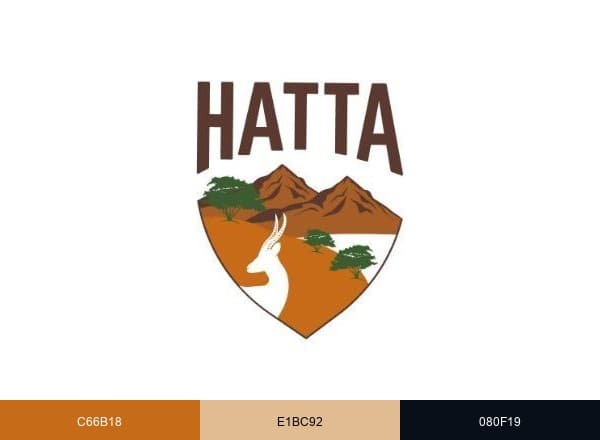 Visit Hatta brand color palette